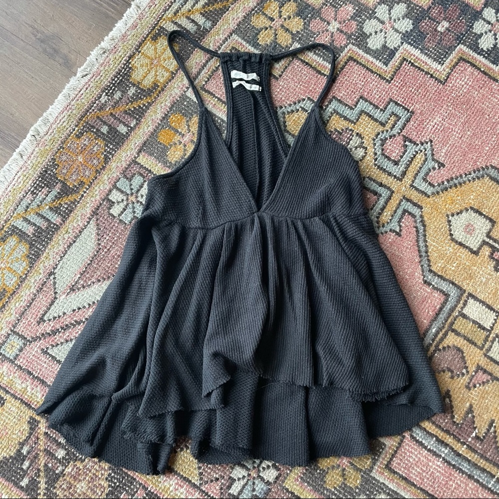 Urban Outfitters babydoll waffle material tank